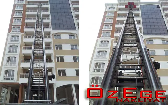 evden eve firmalarına kiralık asansör