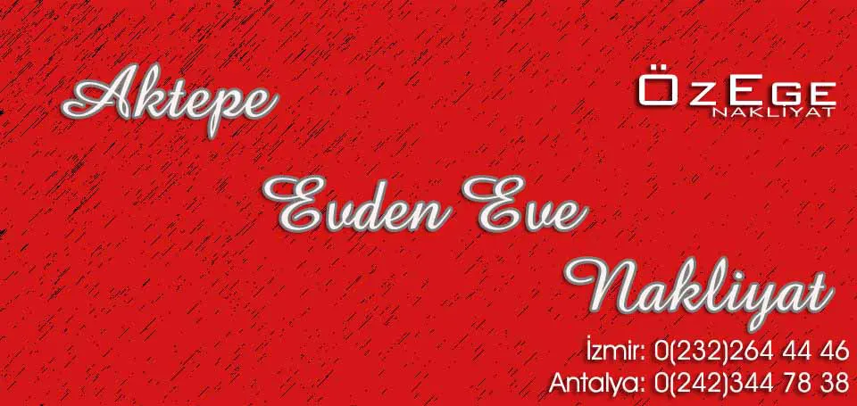Evden Eve Nakliyat Aktepe
