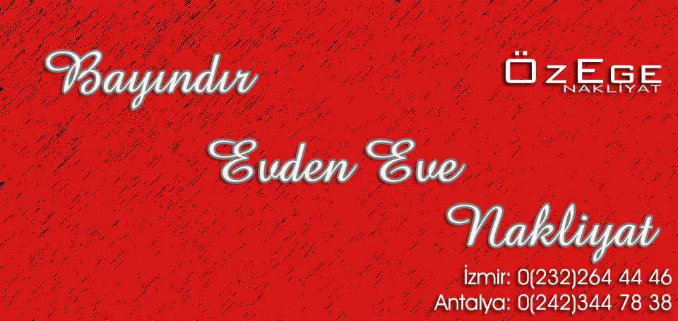 Evden Eve Nakliyat Bayındır