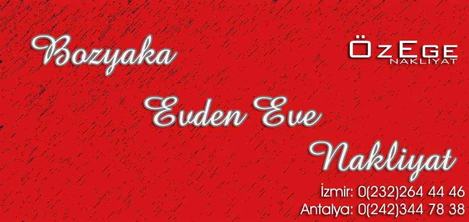 Evden Eve Nakliyat Bozyaka