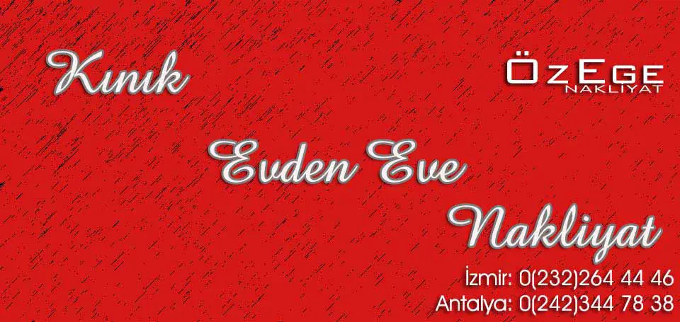 Evden Eve Nakliyat Kınık