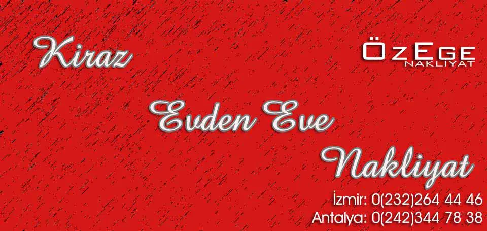 Evden Eve Nakliyat Kiraz