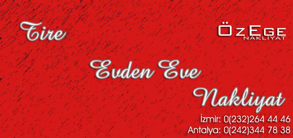 Evden Eve Nakliyat Tire