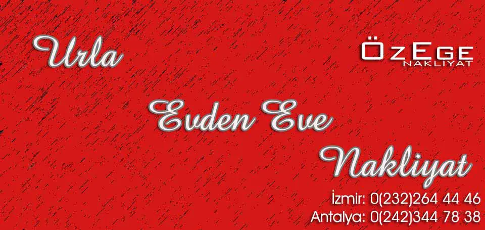 Evden Eve Nakliyat Urla